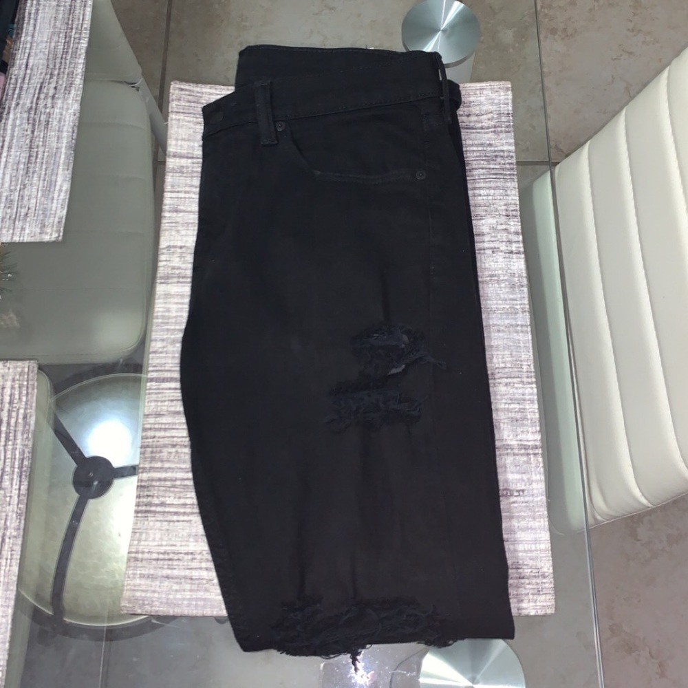 Levi Strauss 511 Custom Cut Black Jeans